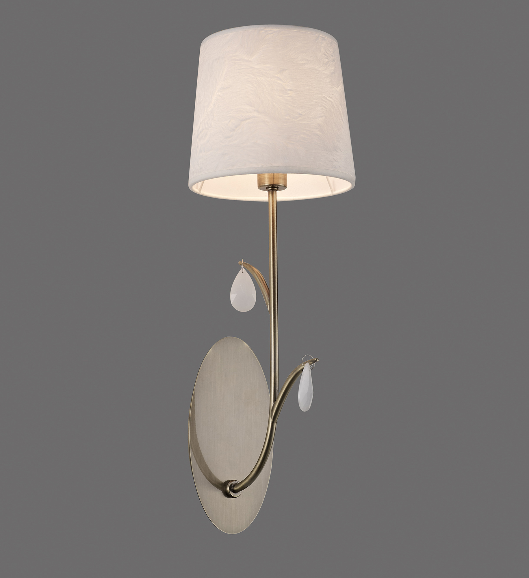 Andrea Antique Brass Wall Lights Mantra Armed Wall Lights Andrea Antique Brass Wall Lights Mantra Armed Wall Lights